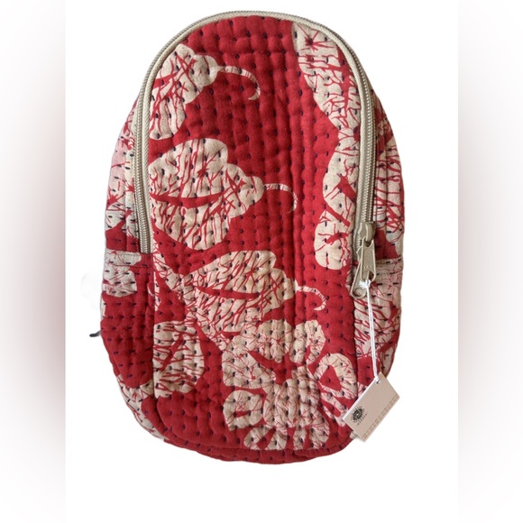 Kantha Sling Bag /Wine bag holder. What a gift A bottle of Merlot ??? - Picture 4 of 15